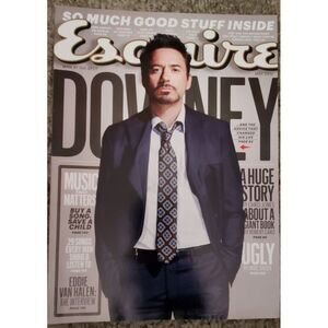 Esquire Magazine ~ Robert Downey Jr‎ Cover May 2012